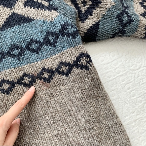 Laundromat Men's Full-Zip Wool Sweater Jacket - Picture 7 of 9